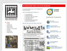 Tablet Screenshot of pieger-weisshaupt.de